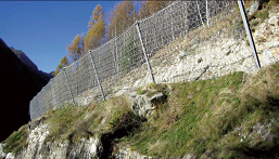   Rock & Avalanche Fall Barrier